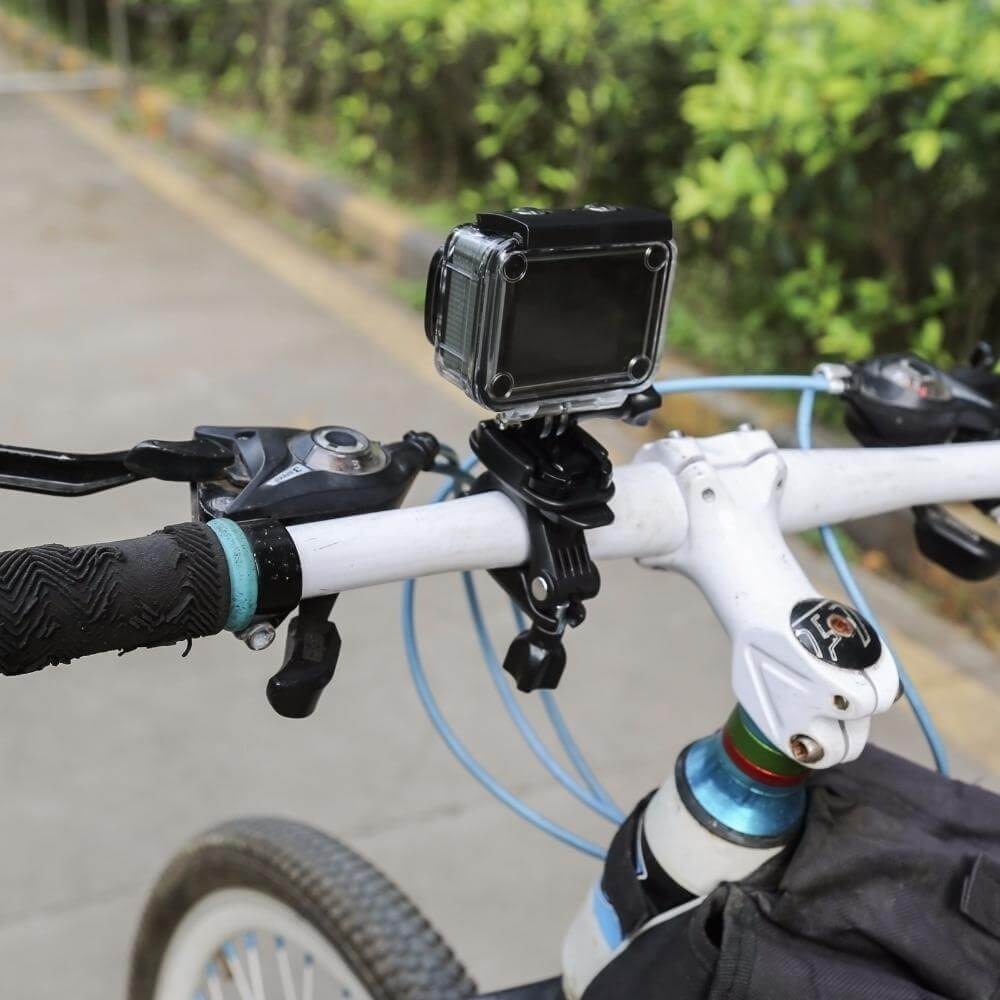 Suporte Barra Guidão Bike 360º para GoPro e Câmeras Similares