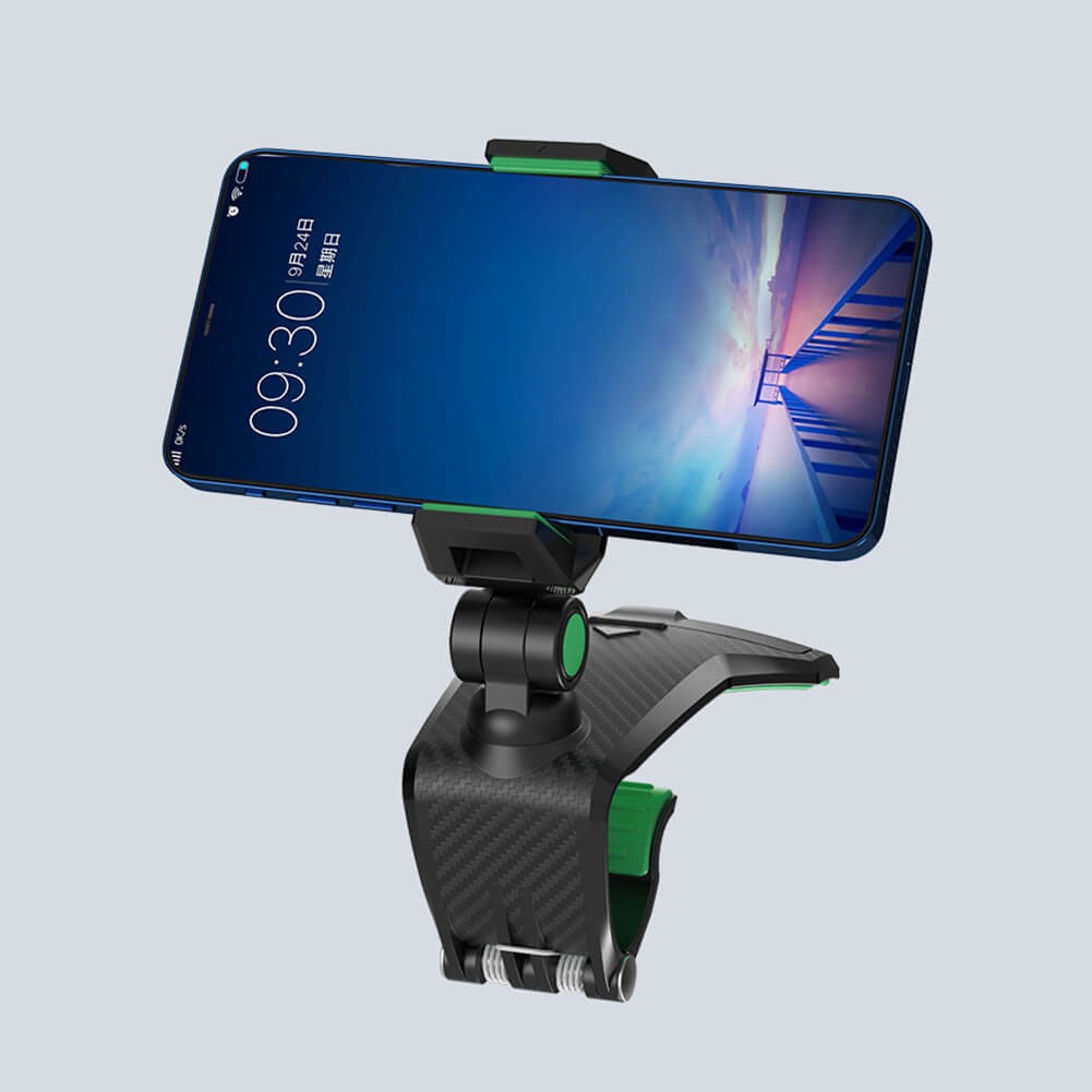 Suporte de Celular para Painel / Retrovisor / Quebra-Sol de Carro