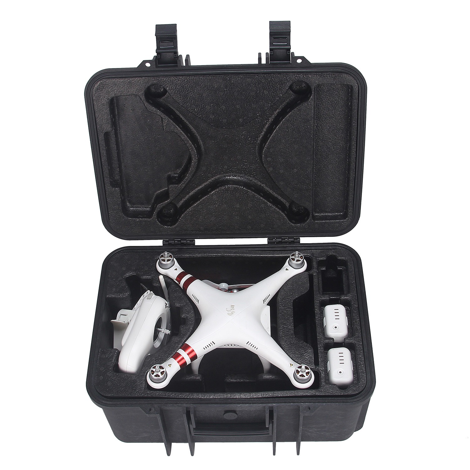 Case Maleta para Drone DJI Phantom 4 e Phantom 3 com Rodinhas - Cor Preto (falta fotos e ajuste interno)