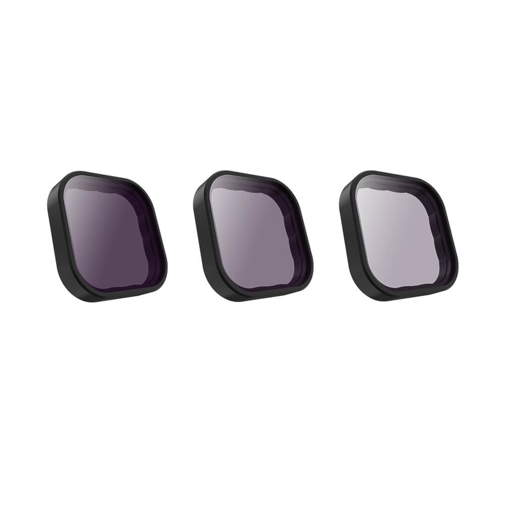 Kit de Filtros ND para GoPro Hero 12 / 11 / 10 / 9 Black - Telesin