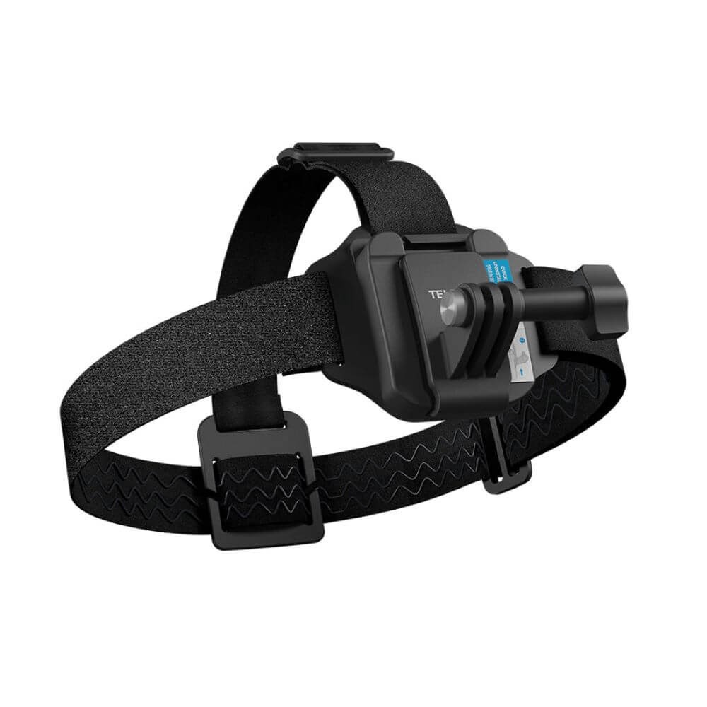 Suporte de Cabeça + Clip de Boné para GoPro - Telesin