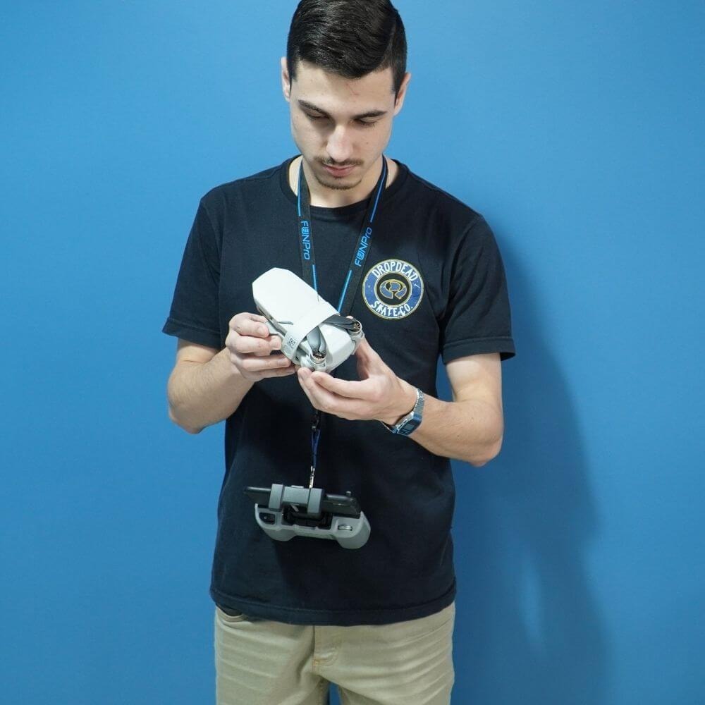 Suporte com Alça de Pescoço para Controle DJI RC-N1 / RC-N2 / RC-N3