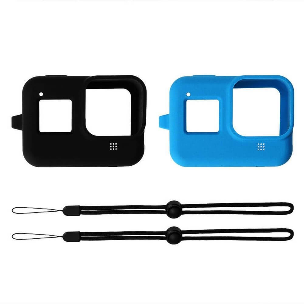 Capa de Silicone para GoPro Hero 8 Black + Cordão Ajustável