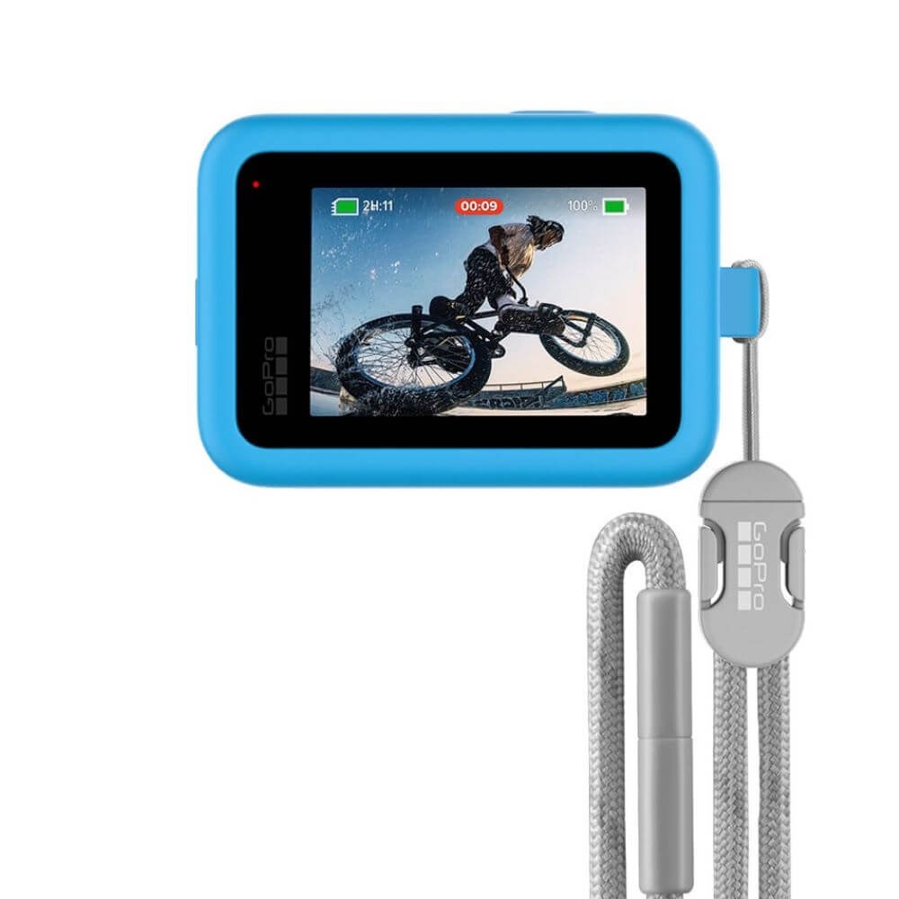 Capa de Silicone GoPro Hero 12 / 11 / 10 / 9 Black + Cordão Ajustável - ADSST
