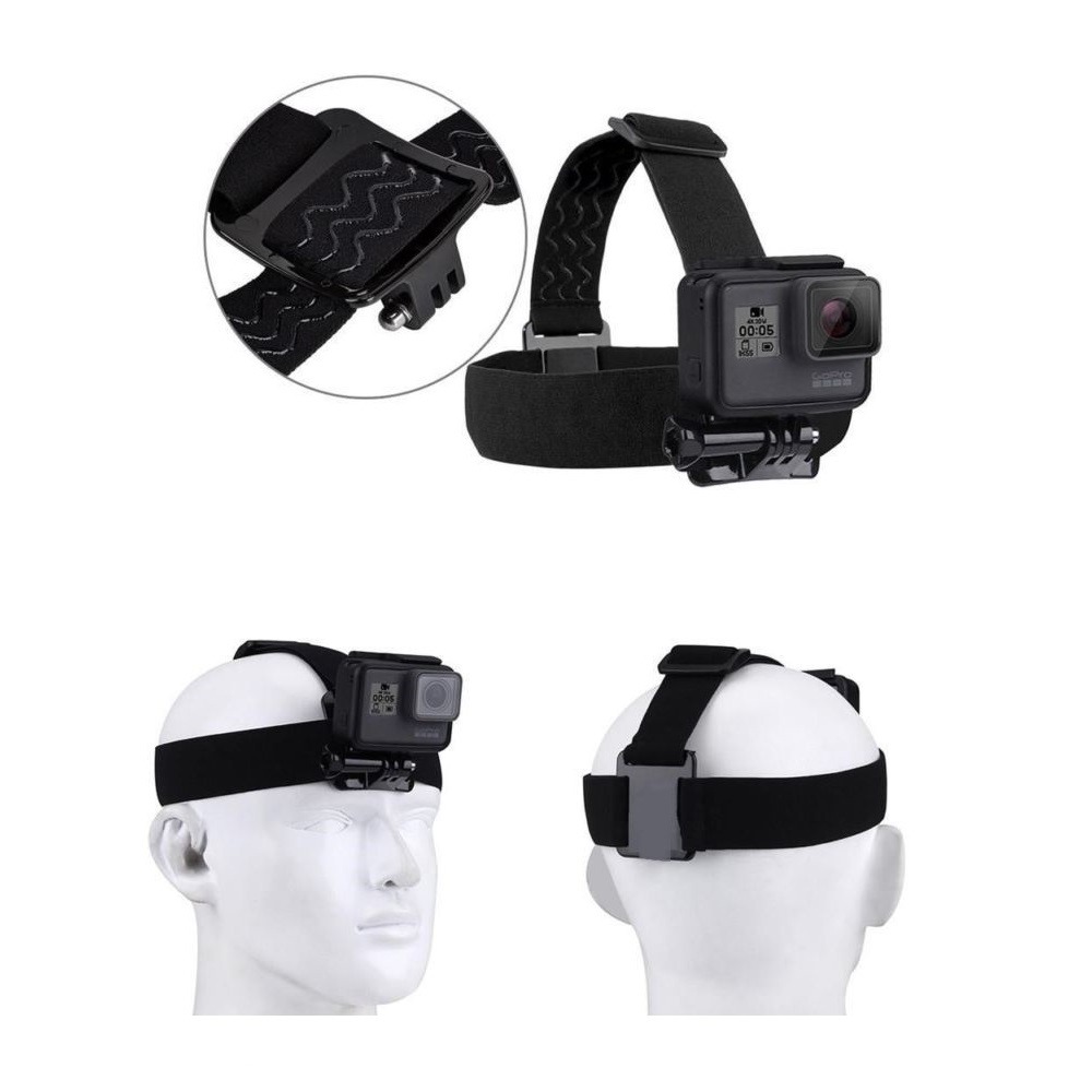 Suporte de Cabeça Para GoPro e Câmeras Similares