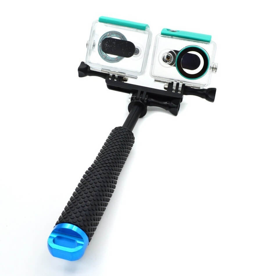 Suporte de Montagem Duplo Para GoPro e Câmeras Similares