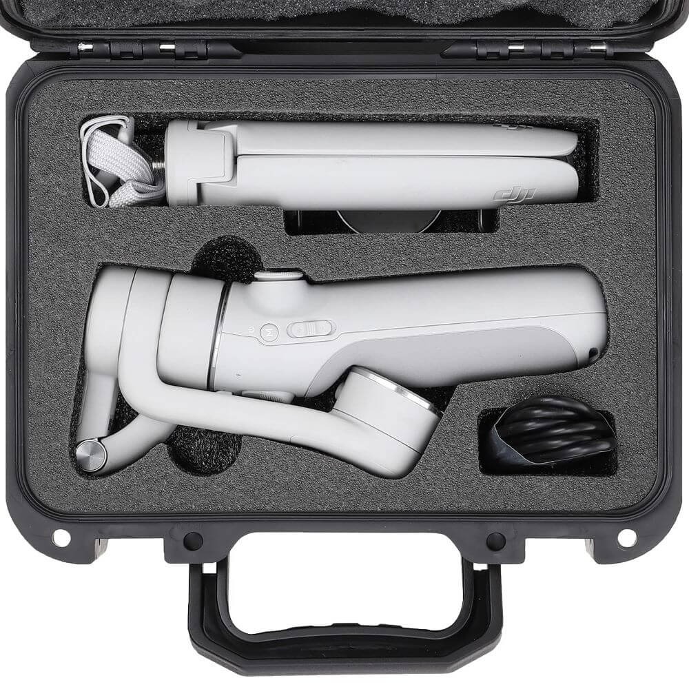 Maleta Estanque para DJI Osmo Mobile 5 e Acessórios - Cor Preto