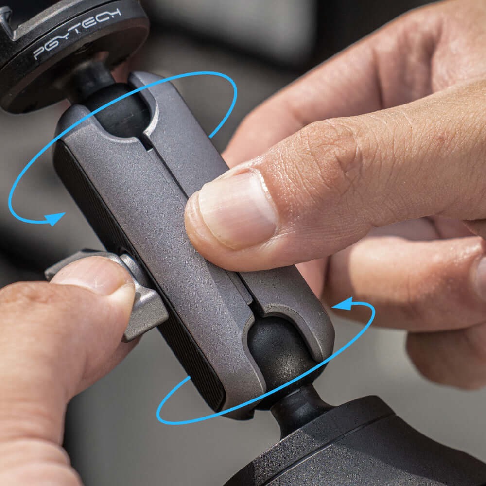 Suporte Ventosa para GoPro com Sistema Engate Rápido - Pgytech CapLock