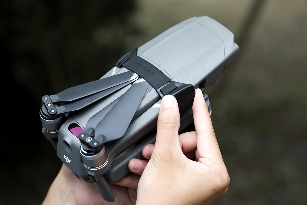 Protetor e Trava Hélices Drone DJI Mavic 2 Pro e Mavic 2 Zoom - Pgytech REEMBALADO