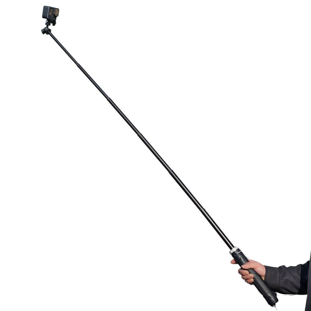 Bastão de Selfie e Tripé para Câmeras de Ação - Telesin 1,4m