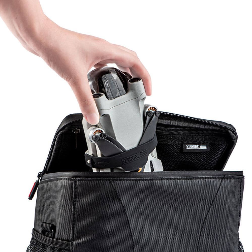 Protetor e Trava Hélices para Drone DJI Mini 3 Pro - StartRC Cor Preto