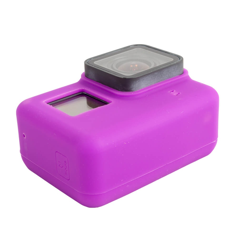 Case Capa Silicone GoPro Hero 5 6 7 Black Uso Sem Frame de Montagem