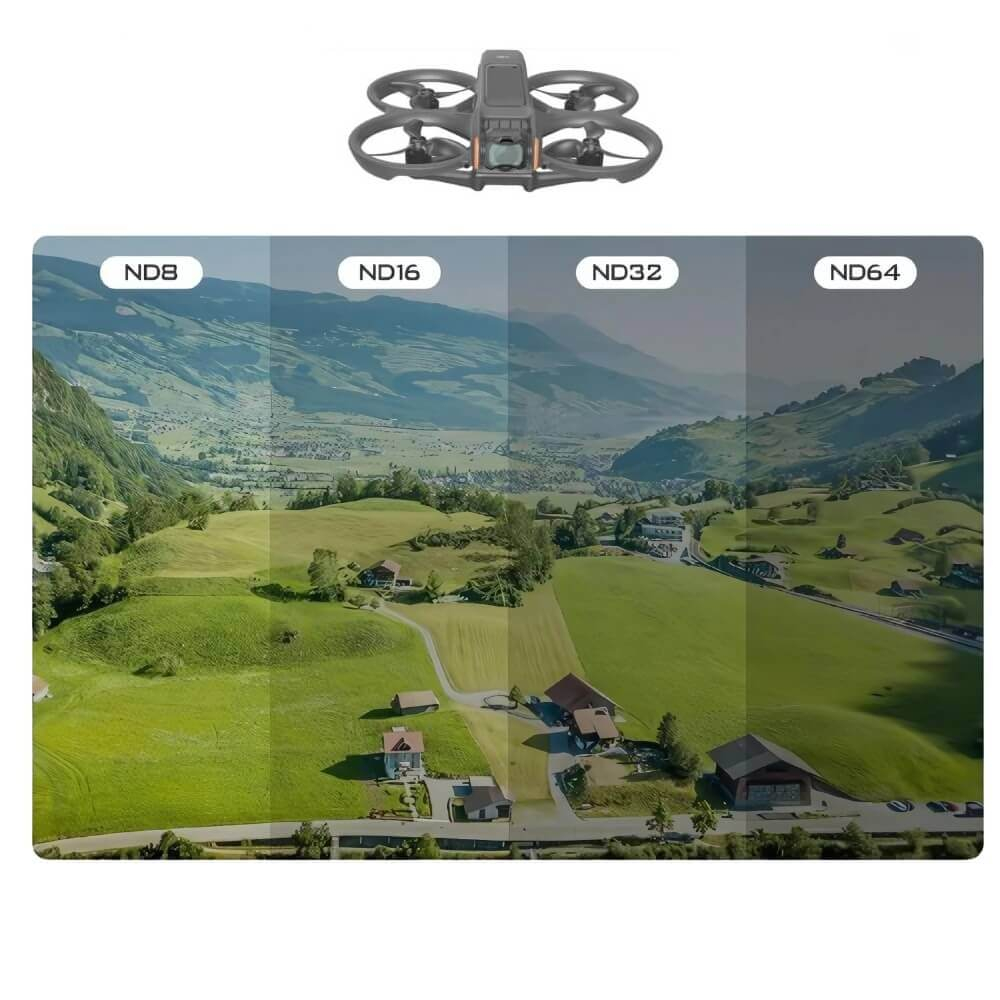 Kit de Filtros ND para Drone DJI Avata 2 - Freewell