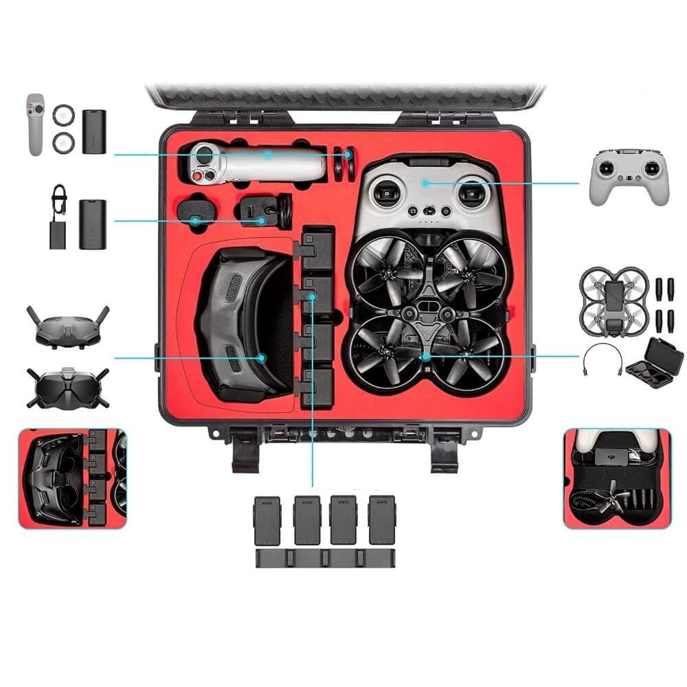 Maleta Estanque para Drone DJI Avata (Combo) - StartRC