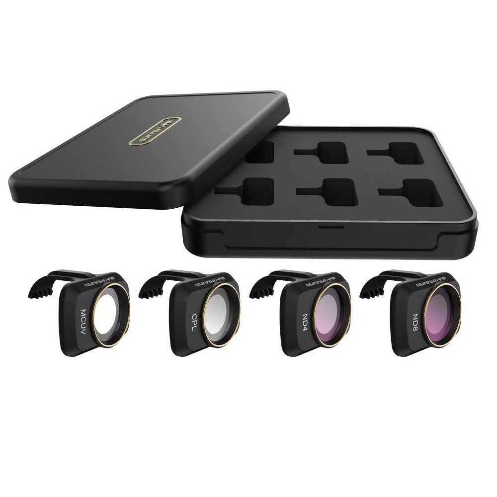Filtro UV CPL ND4 e ND8 para Drone DJI Mavic Mini / Mini SE /  Mini 2 / Mini 2 SE / Mini 4K - Sunnylife