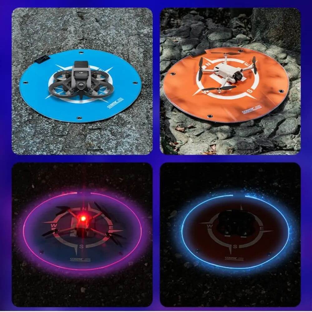 Heliponto Pista de Pouso com Led StartRC - 55cm