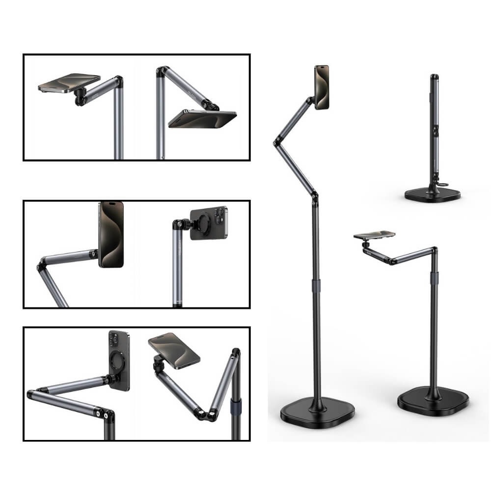 Suporte de Celular Magnético para Chão e Mesa - Telesin