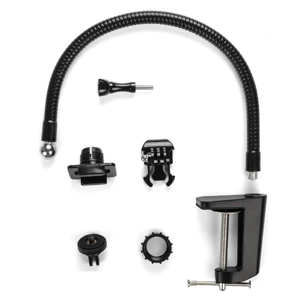 Suporte com Haste Articulável para GoPro e Câmeras Similares