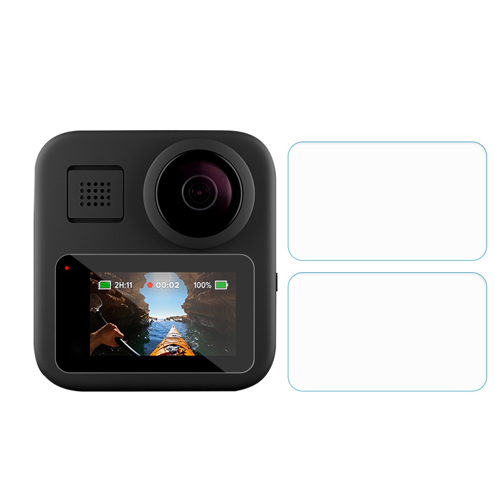 Kit de Películas para Tela LCD GoPro MAX 360 - Telesin Vidro Temperado