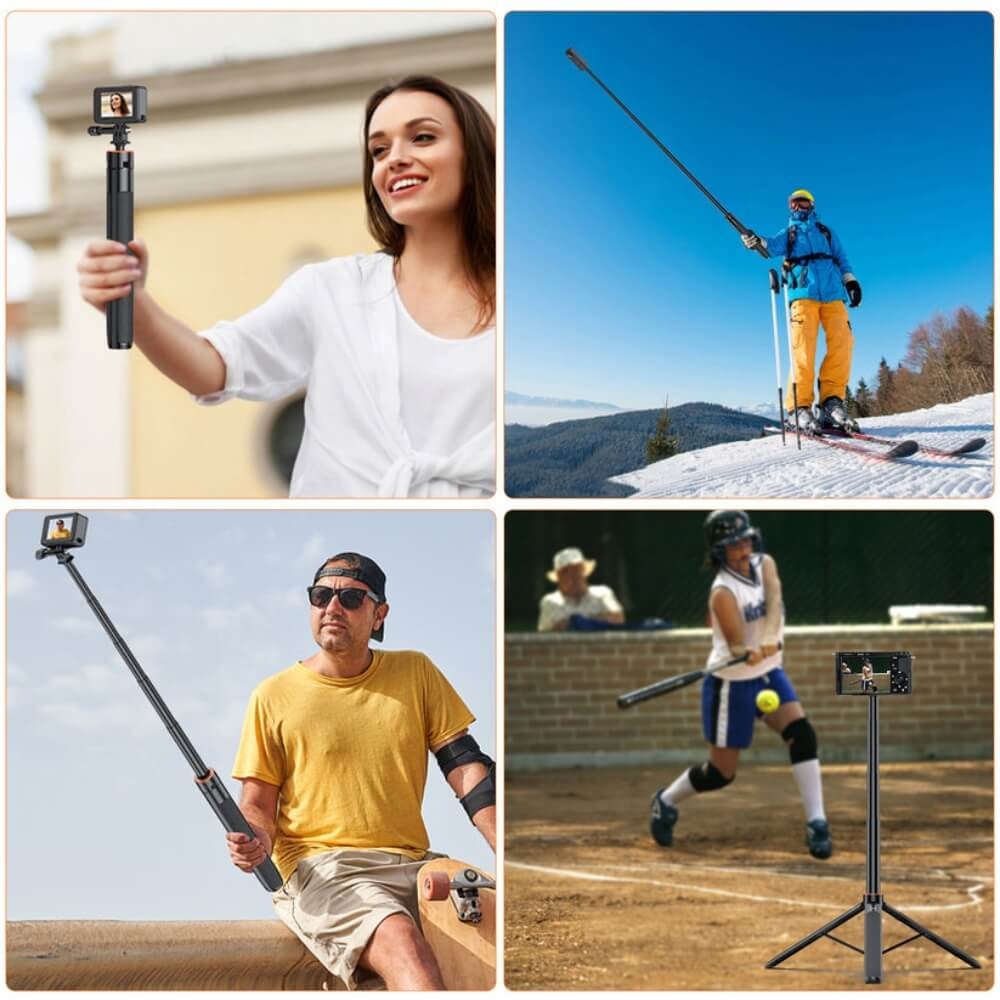 Tripé Extensor para GoPro e Câmeras Similares - VRIG (1,37m)