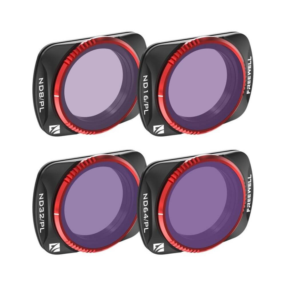 Kit de Filtros ND/PL para Câmera DJI Osmo Pocket 3 - Freewell (Bright Day)