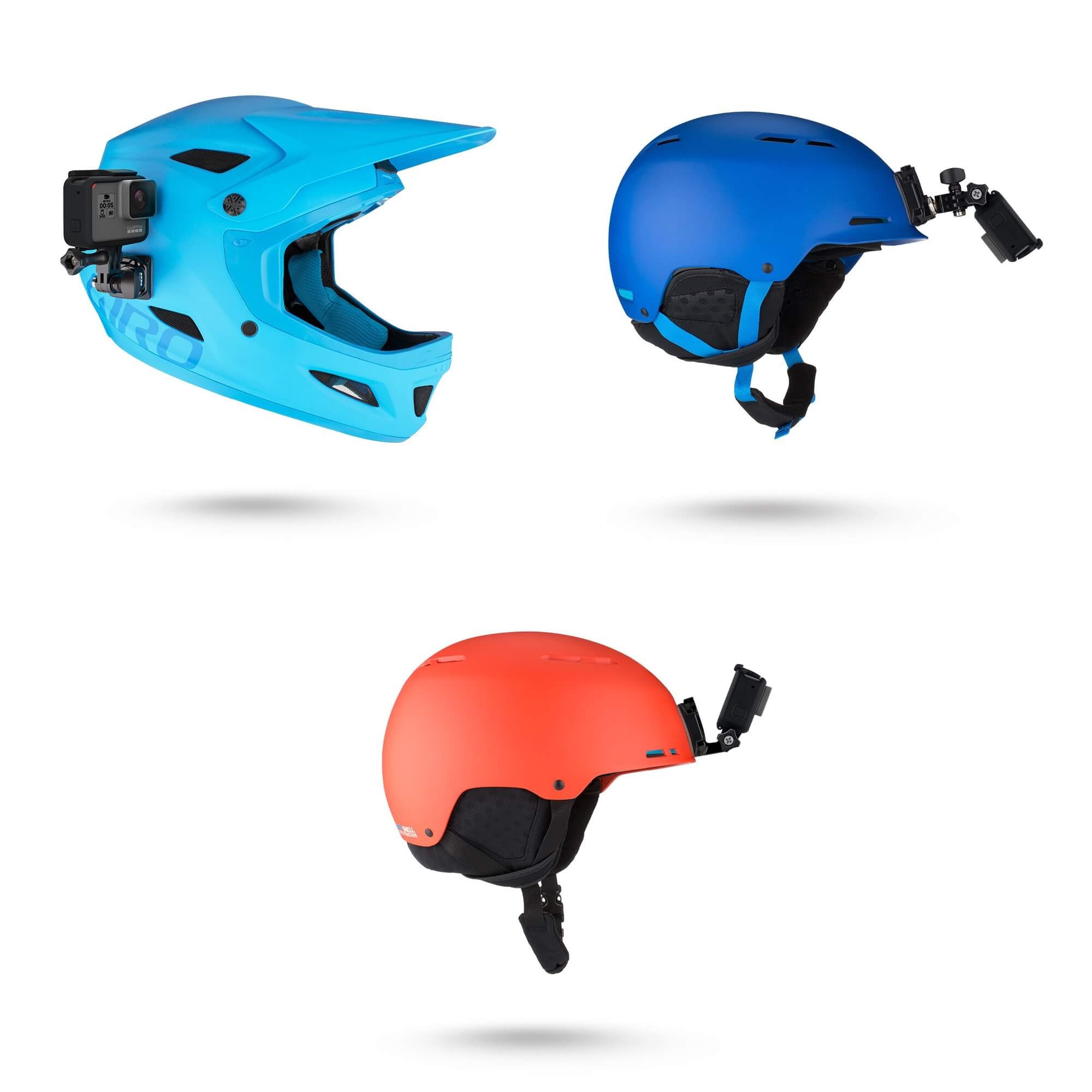 Suporte Frontal e Lateral Para Capacete GoPro AHFSM-001
