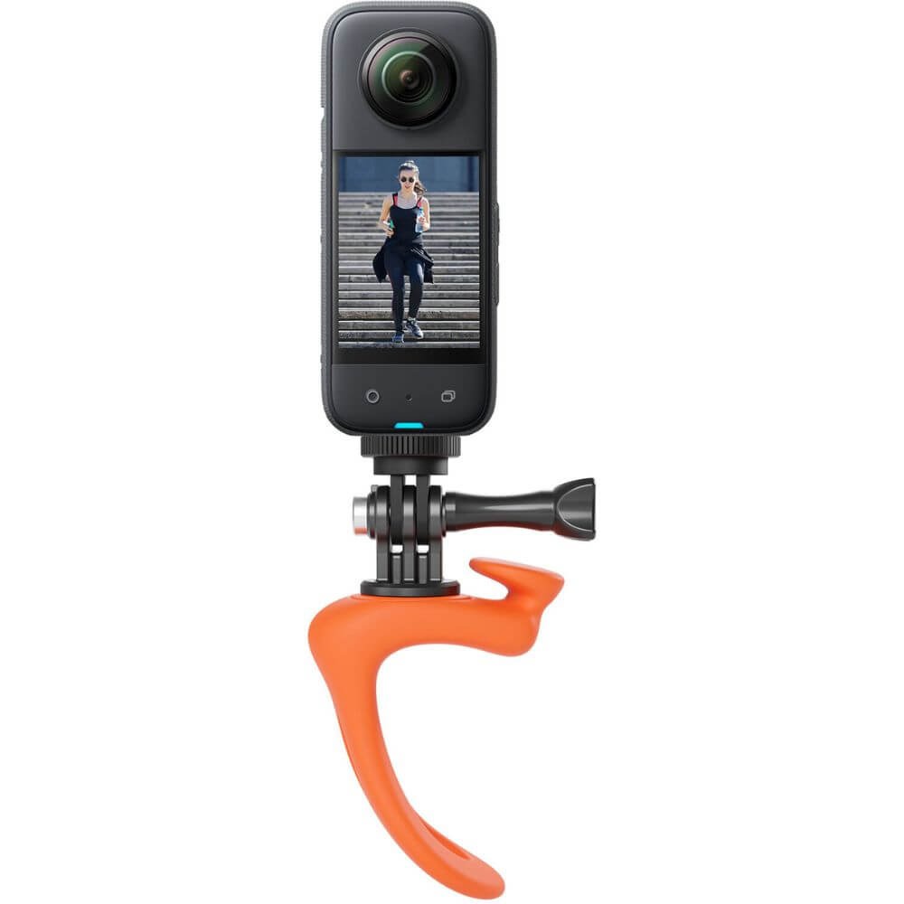 Suporte de Guidão ou Barra Tubular para GoPro Cor Laranja - Telesin