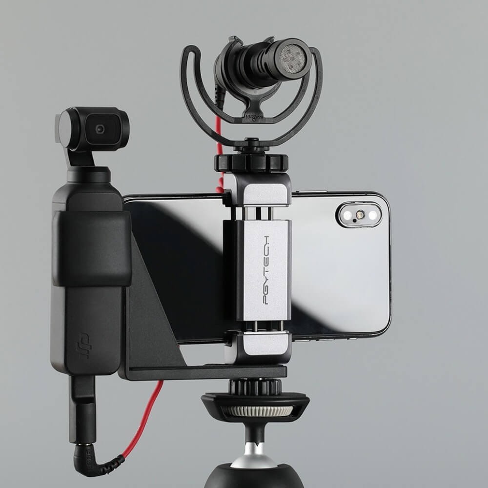 Conjunto de Suporte de Celular para DJI Osmo Pocket - Pgytech