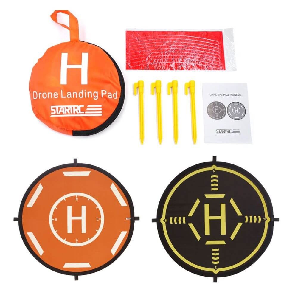 Heliponto Pista de Pouso Dobrável para Drones - StartRC 110cm