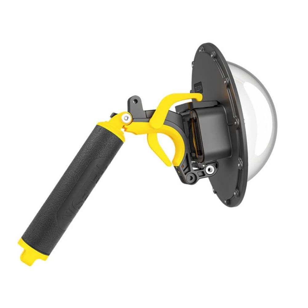 Dome para DJI Osmo Action 5 / 4 / 3 com Gatilho e Bastão Flutuante - Telesin