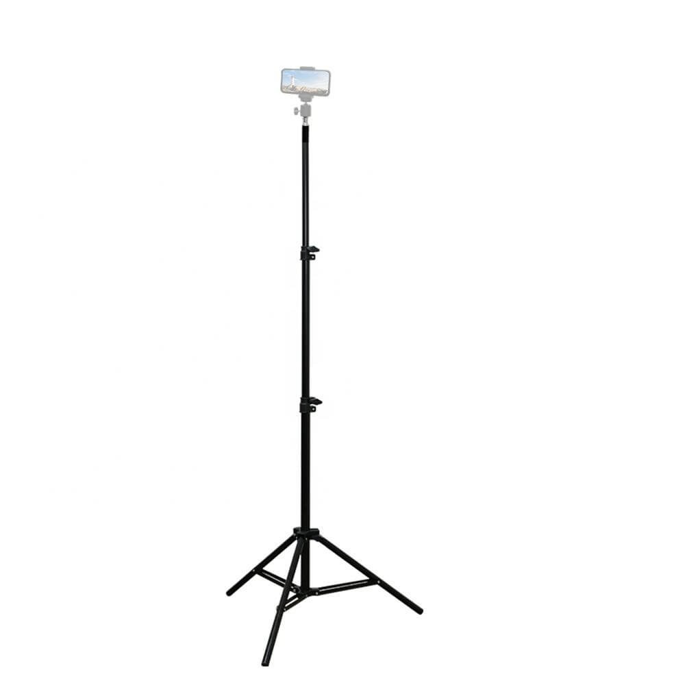 Tripé de Iluminação e Câmeras Encaixe 1/4 Polegadas - 2,10m