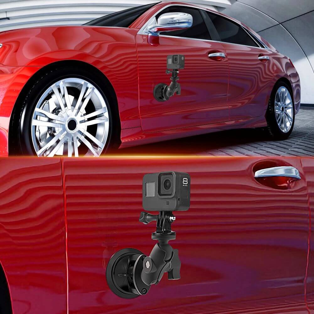 Suporte Ventosa para GoPro e Câmeras Compactas