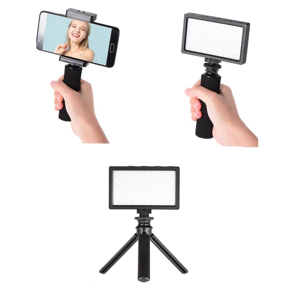 Iluminador de Led RGB para Câmeras DSLR / Celular - Liyadi