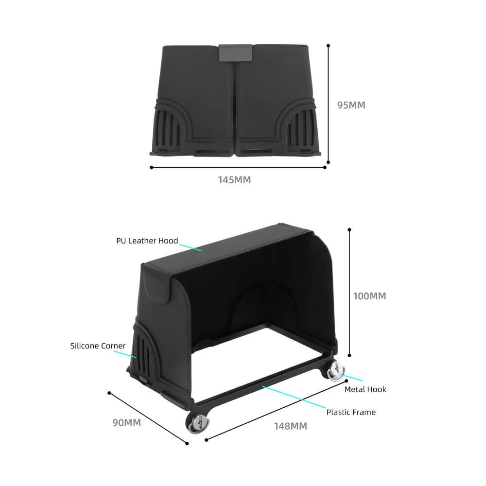 Protetor de Sol para Tela Controle Remoto DJI RC Pro - Sunnylife Protetor de Sol para Tela Controle Remoto DJI RC Pro - Sunnylife