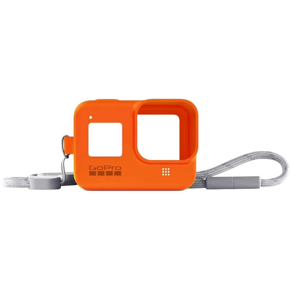 Capa Silicone GoPro Hero 8 + Cordão Ajustável - Sleeve + Lanyard