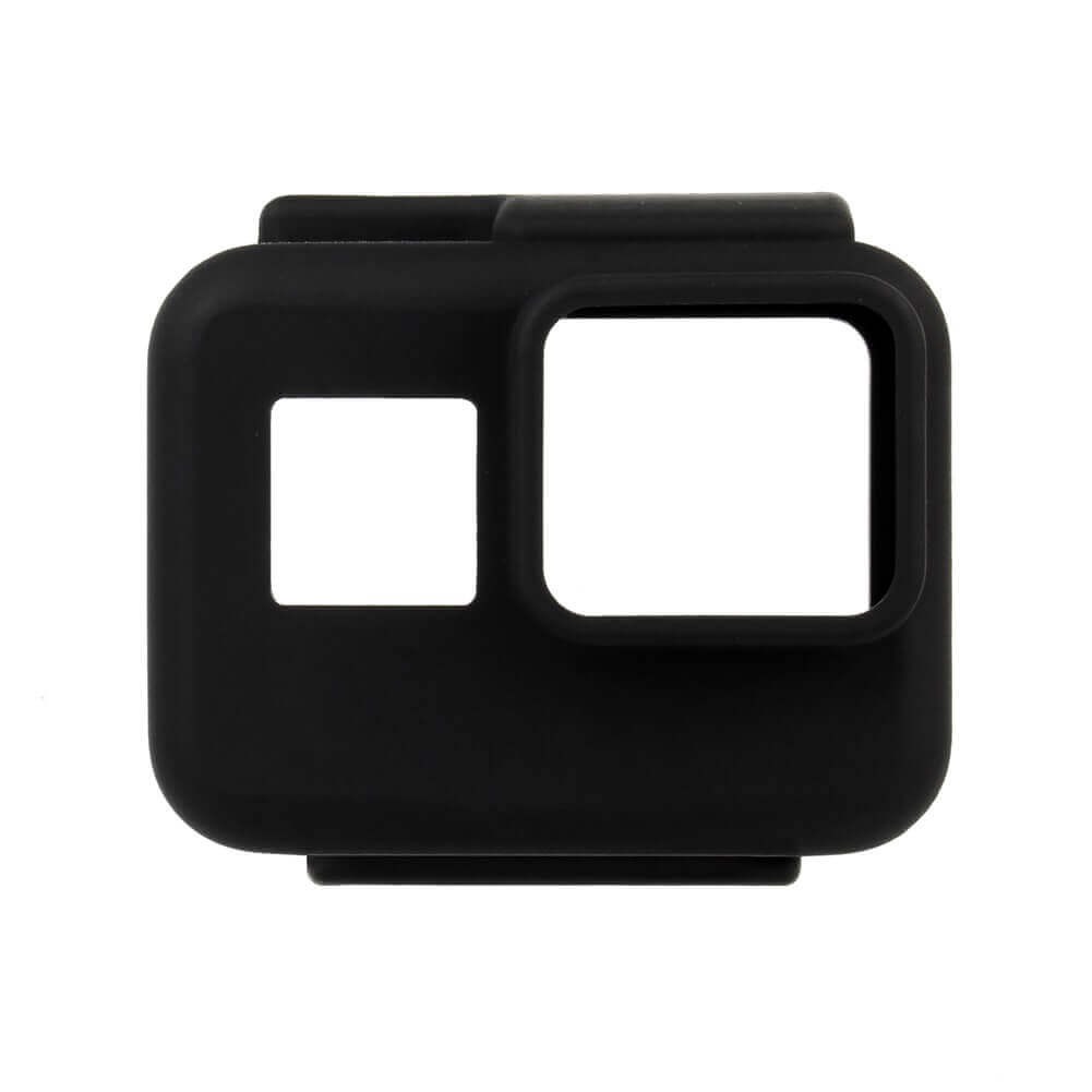 Capa Case Silicone GoPro Hero 7 6 5 Black Uso Com Frame de Montagem