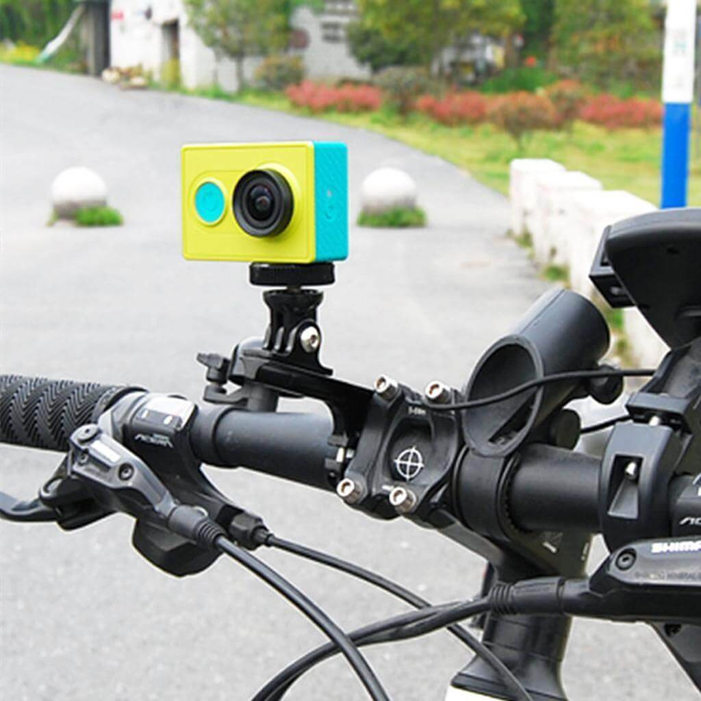 Suporte em Alumínio Guidão Bike para GoPro e Câmeras Similares