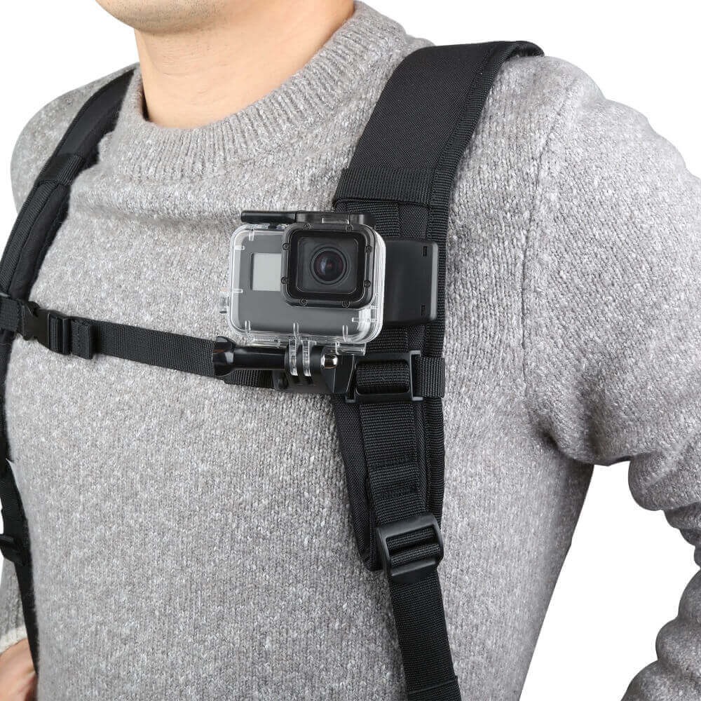 Suporte para GoPro e Câmeras Similares Tipo Grampo Presilha 360º