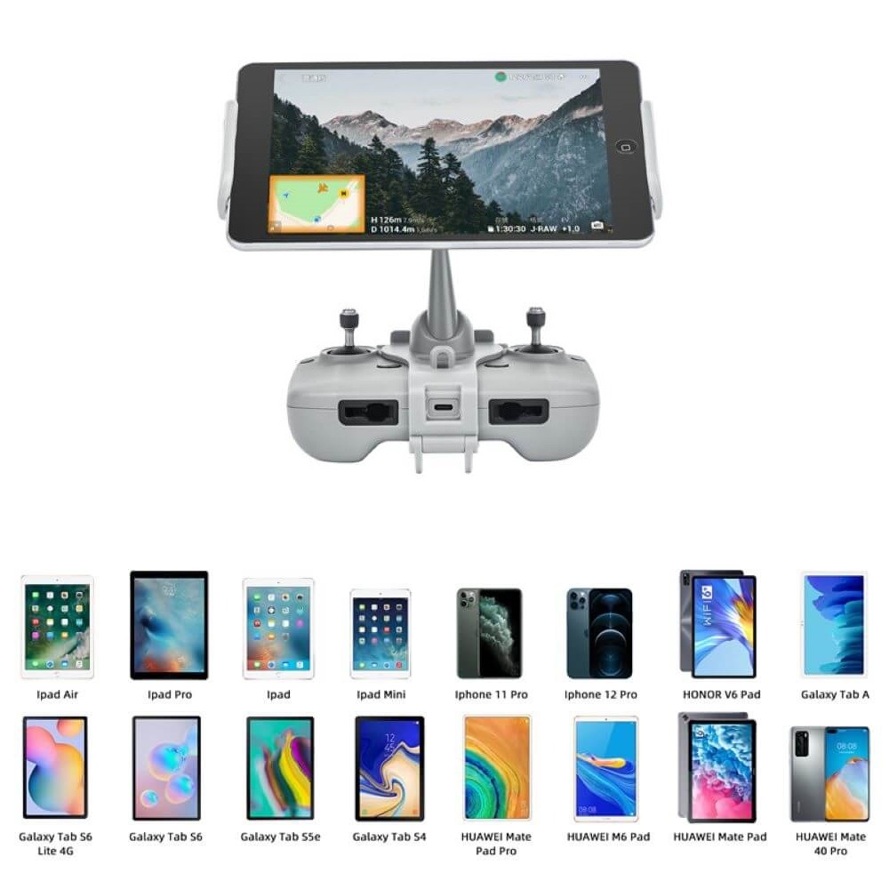 Suporte de Tablet / Celular em Controle Remoto Drone DJI RC-N1 / RC-N2 / RC-N3 - StartRC