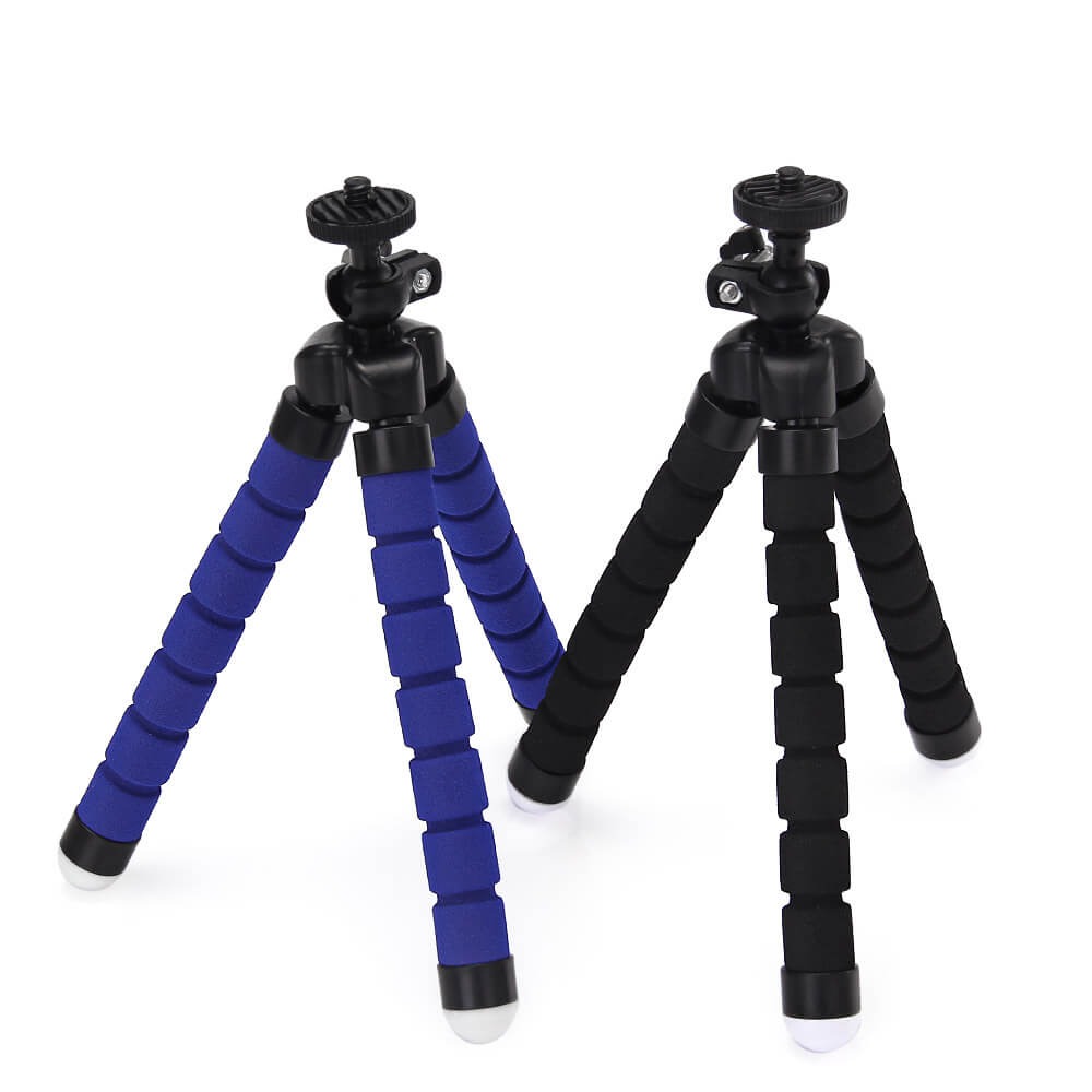 Mini Tripé Flexível Octopus Para GoPro e Câmeras Compactas