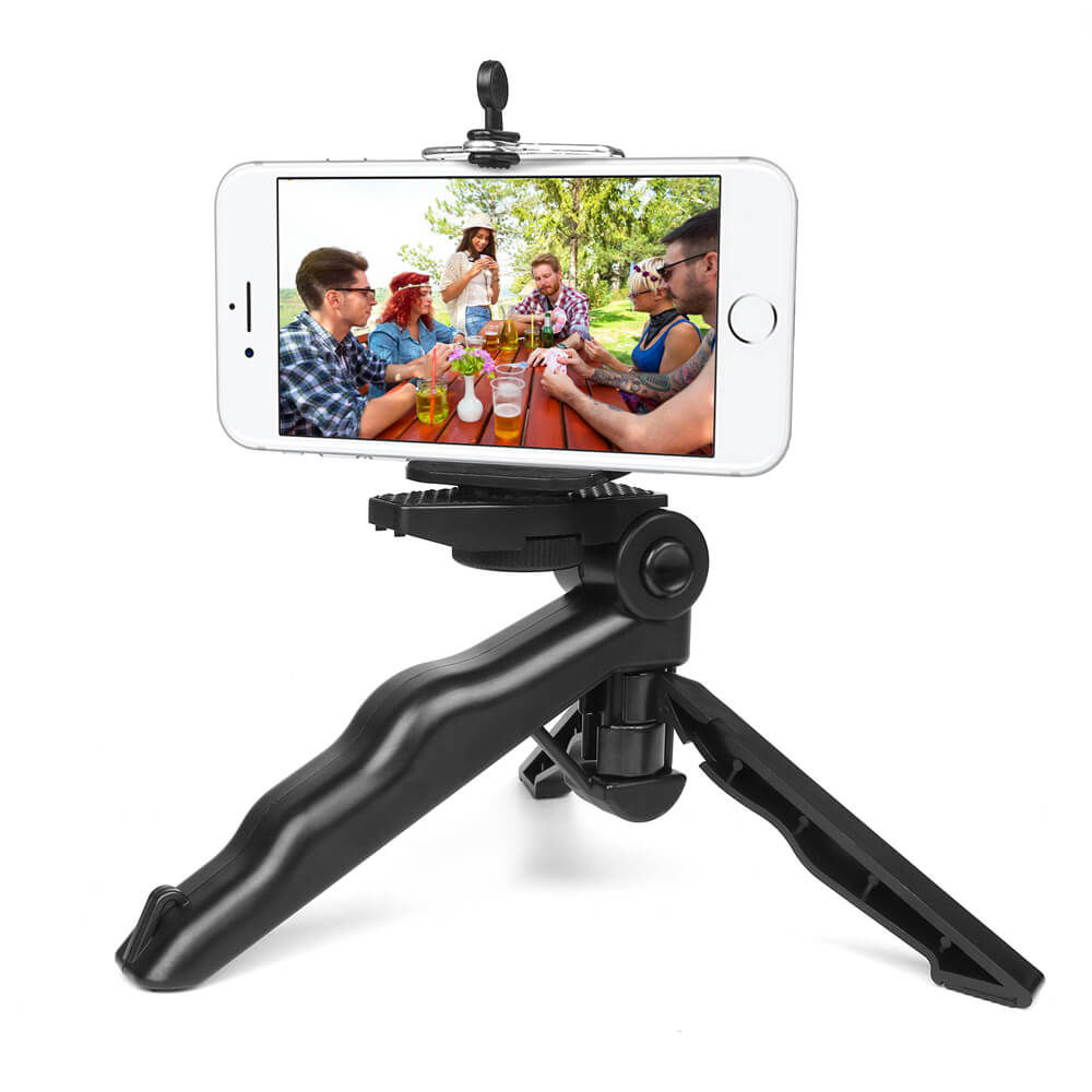 Mini Bastão de Mão e Tripé Para GoPro e Câmeras Compactas