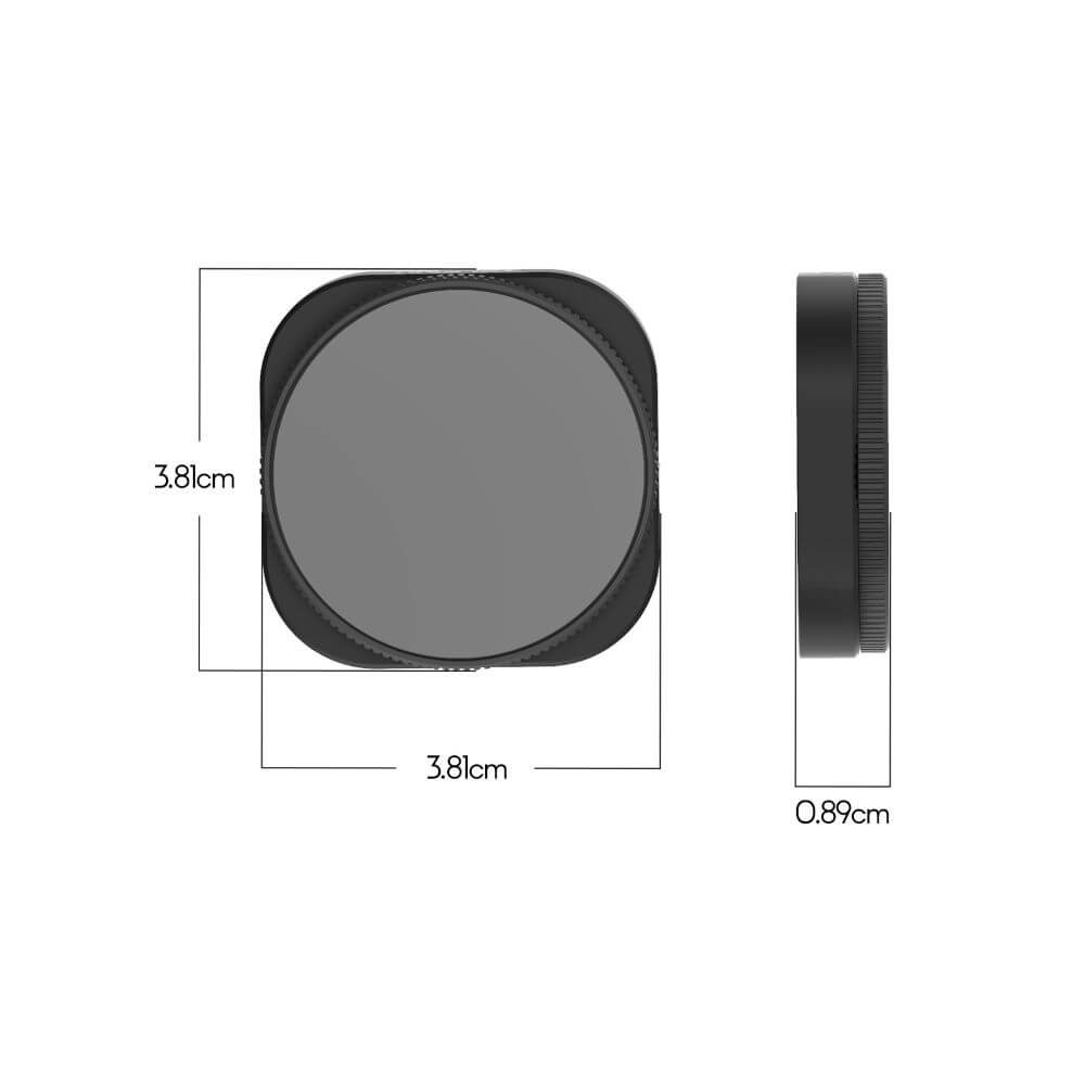 Kit de Filtros ND/PL para GoPro Hero 12 / 11 / 10 / 9 Black - Telesin
