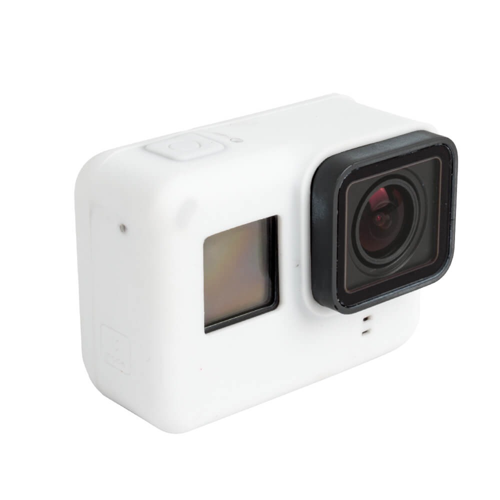 Case Capa Silicone GoPro Hero 5 6 7 Black Uso Sem Frame de Montagem