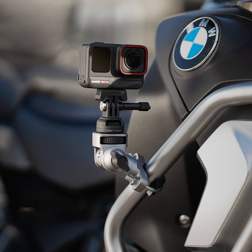 Suporte de Moto Guidão e Barras para Câmeras GoPro e Similares - Pgytech