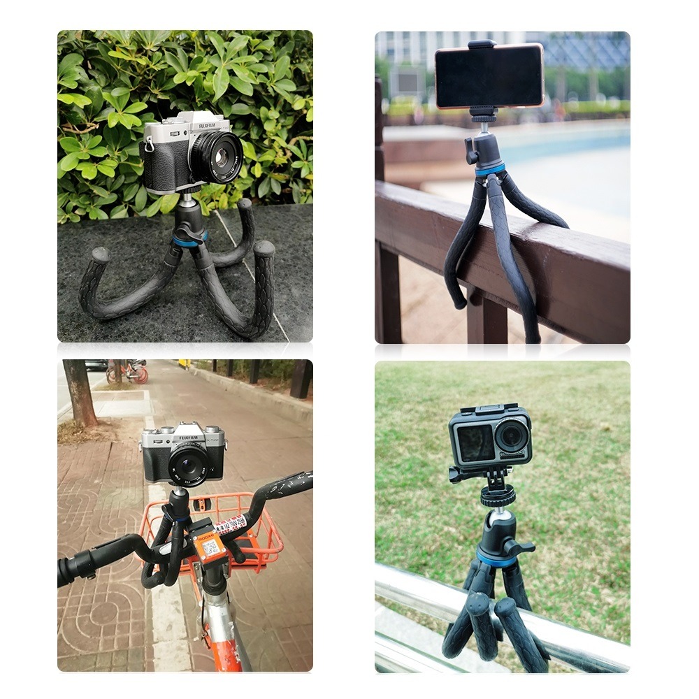 Tripé Flexível para Celular / Câmeras DSLR / GoPro - Apexel