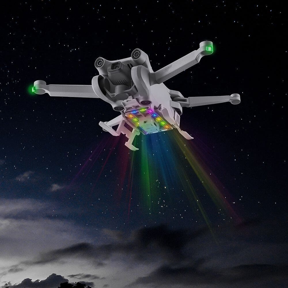 Trem de Pouso para Drone DJI Mini 3 Pro com LED Auxiliar - StartRC
