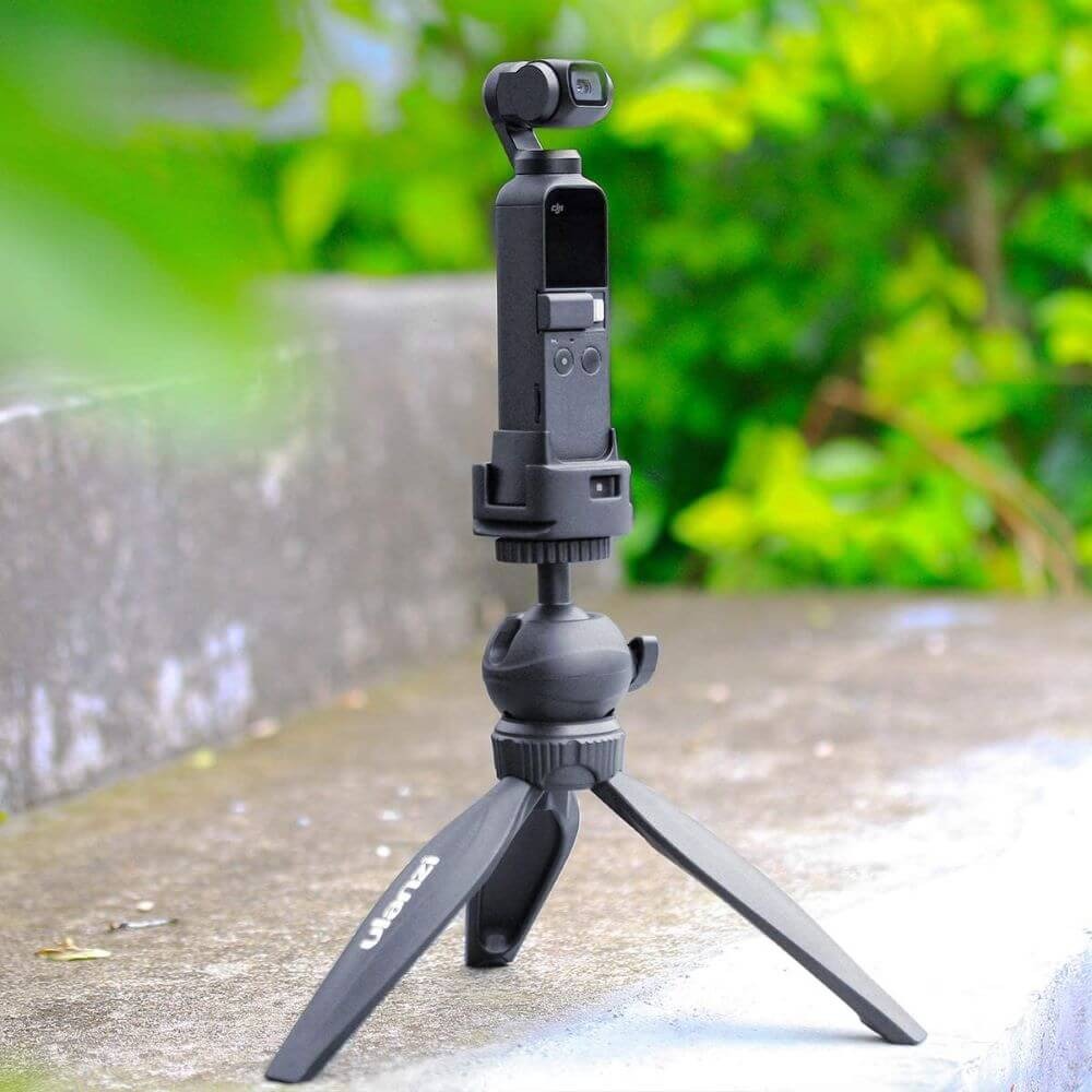 Suporte Base de Montagem para DJI Osmo Pocket com Encaixe 1/4 Polegadas - Ulanzi