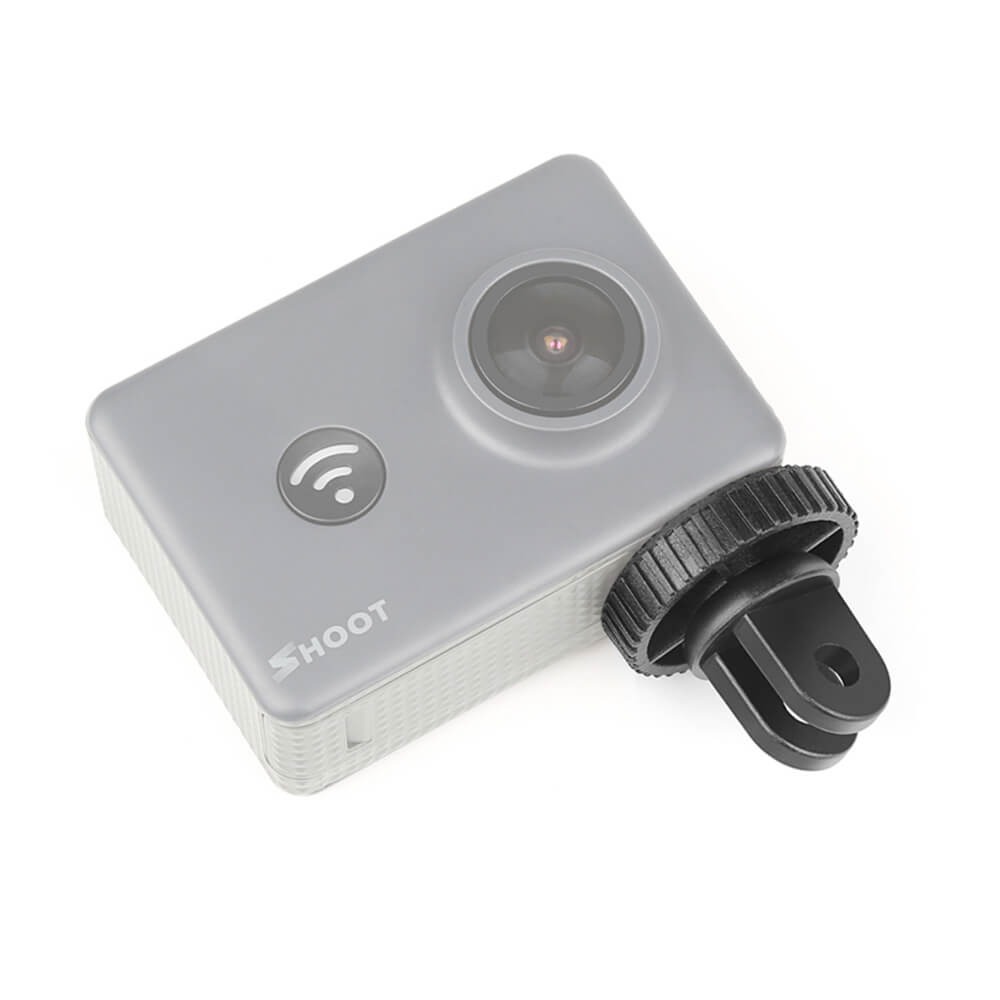 Adaptador para Câmeras de Ação e Compactas com Encaixe 1/4 Polegadas