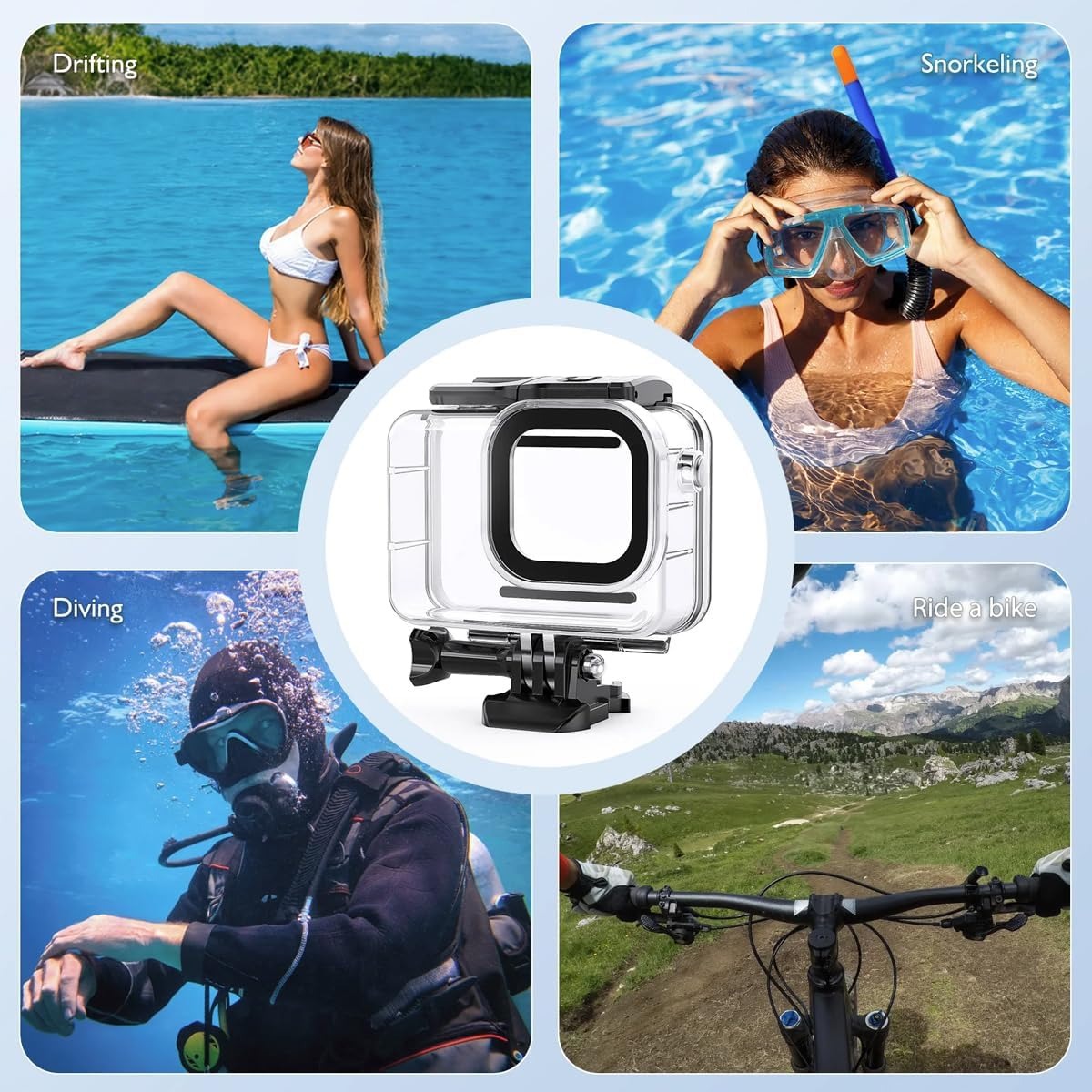 Caixa Estanque para Câmera Insta360 Ace Pro - 30m