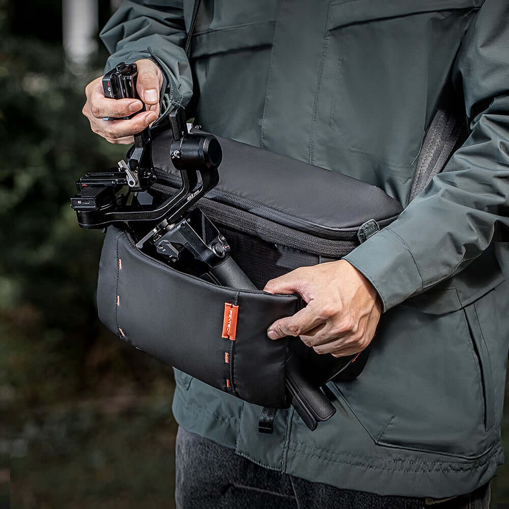 Bolsa de Ombro 11L - Pgytech OneMo Sling Cor Preto (Space Black)